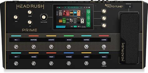 Headrush Prime Guitar Vocal Multi Effects Pedal Modeling