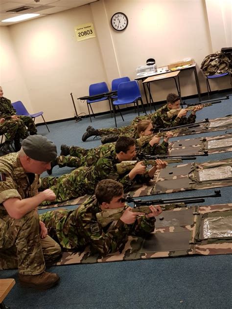 Cadets Go Rifle Shooting Barr Beacon School