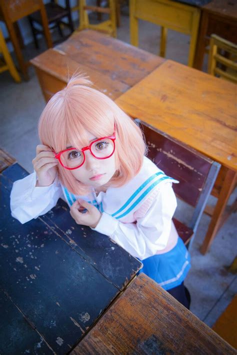 Mirai Kuriyama Anime Cosplay Kyoukai No Kanata Anime