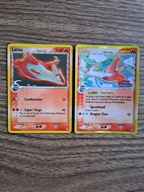 Latias Delta Species Holon Phantoms Vintage Pokemon Cards Hobbies