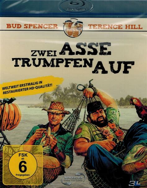 BLU RAY NEU OVP Zwei Asse Trumpfen Auf 1981 Terence Hill Bud