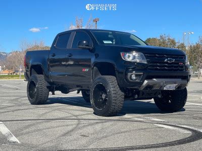 Chevrolet Colorado Wheel Offset Aggressive Outside Fender Air