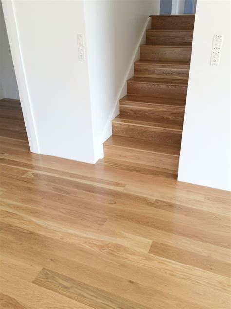 American White Oak T G Floor Coated With A Matt Commercial Waterbased