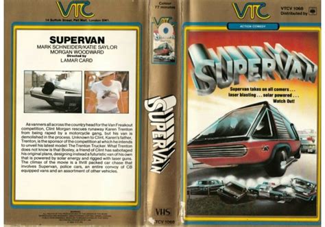 Supervan On Vtc United Kingdom Betamax V Vhs Videotape