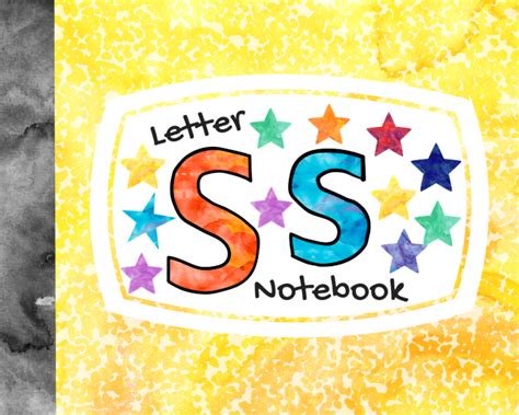 Letter S Notebook