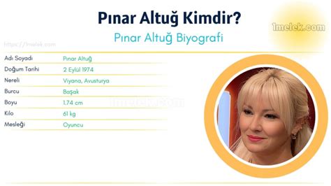 Pınar Altuğ Boyu Kilosu Yaşı Kazancı Sevgilisi Biyografisi