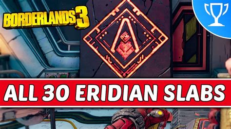 Borderlands 3 All Eridian Slab Locations Tales From The Eridian Slab