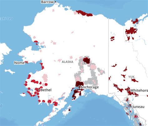 Verizon Coverage In Alaska Map | Zip Code Map