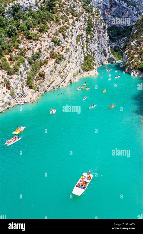 St Croix Lake Gorges Du Verdon Provence Alpes Cote Dazur Provence