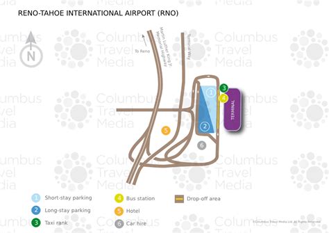 Reno International Airport Map