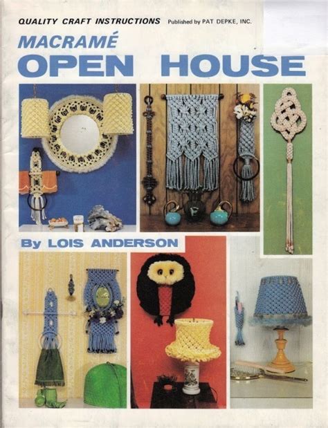 Cory Doctorow On Twitter Macram Open House By Lois Anderson