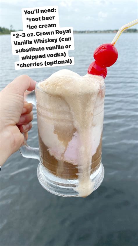 Spiked Root Beer Float Adult Root Beer Float Recipe