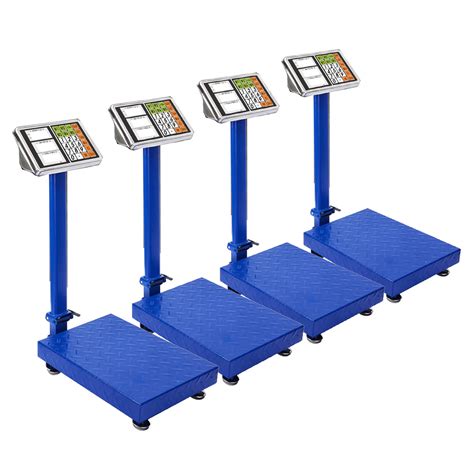 SOGA 4X 150kg Electronic Digital Platform Scale Computing Shop Postal ...