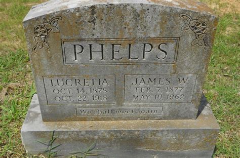 Lucretia M Stewart Phelps 1878 1918 Find A Grave Memorial