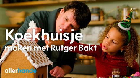 Koekhuisje Maken Voor Kerst Met Rutger Bakt Recept Allerhande YouTube