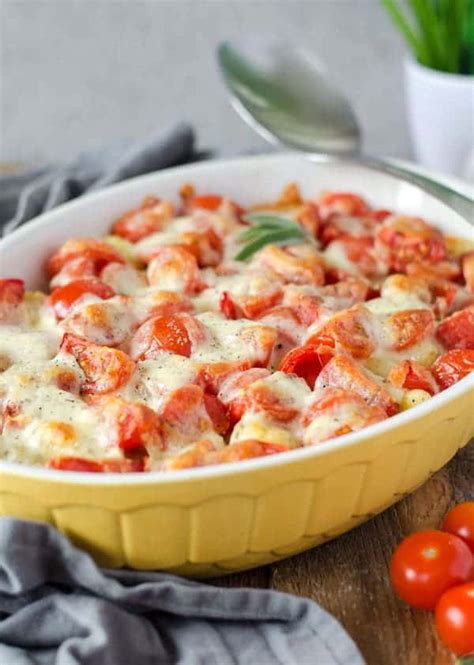 Vegetarischer Gnocchi Auflauf Aus Nur Zutaten Eine Prise Lecker