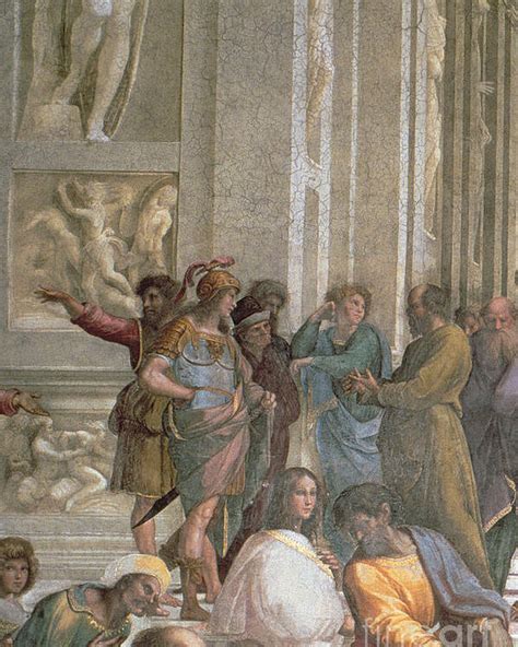 School Of Athens From The Stanza Della Segnatura Poster By Raphael