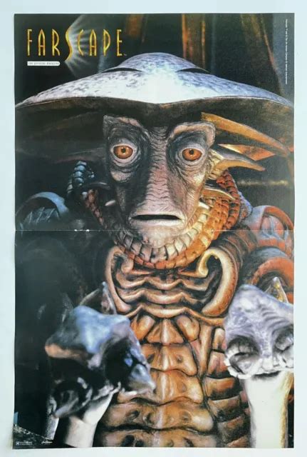 Farscape Pilot Poster 30x44cm Jim Henson Puppet Official Magazine Sept