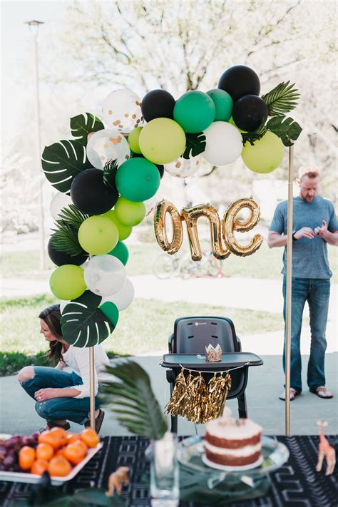 Safari Themed First Birthday Party • Mindfully Gray Safari Party