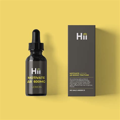 Hii Stick Lemon Delta 8 Thc Tincture 1500mg Leafly