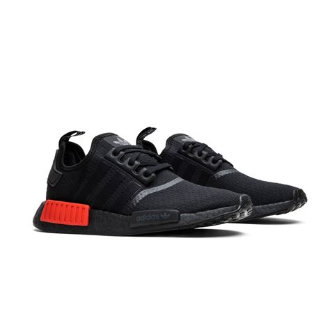 Adidas Nmd R1 Core Black Lush Redadidas Nmd R1 Core Black Lush Red Ofour