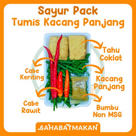 Jual Khusus Instant Sayur Pack Prep Instant Murah Dan Praktis