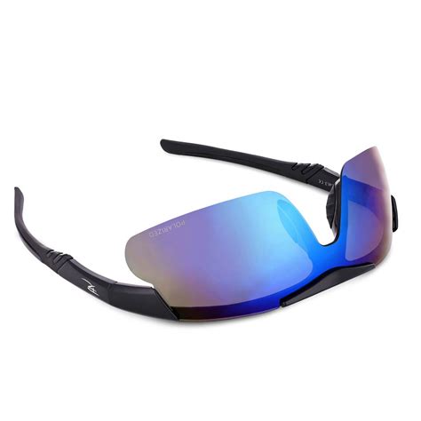 Sportowe okulary przeciwsłoneczne z polaryzacją i filtrem UV400 Black