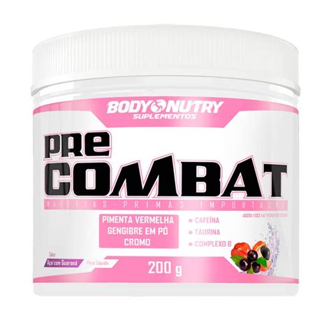 Pre Combat Feminy 200g Açaí Guaraná Body Nutry OtimaNutri