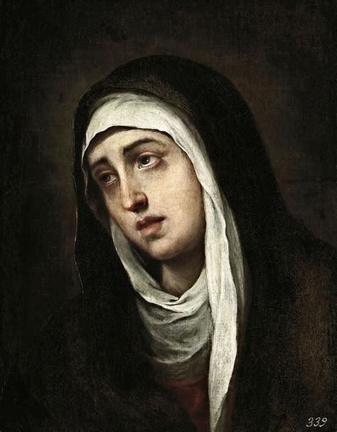 Bartolome Esteban Murillo Mater Dolorosa 1660 1670 Spanish School