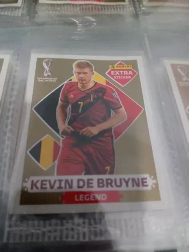 Figurinha Extra Legend Kevin De Bruyne Gold Copa Qatar R Em