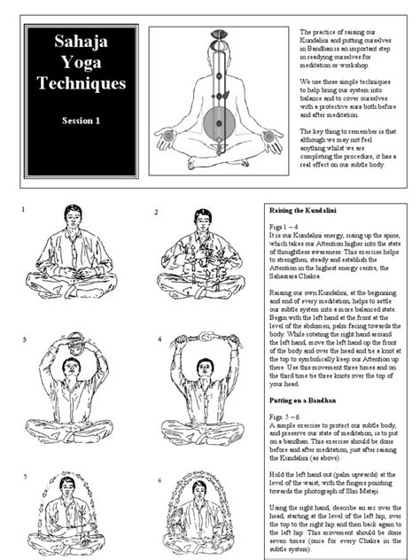 Sahaja Yoga Techniques | Kundalini | Meditation