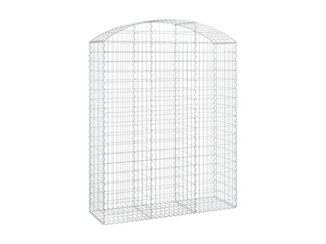 Jardini Re Panier De Gabions Arqu X X Cm Fer Galvanis Wvgq