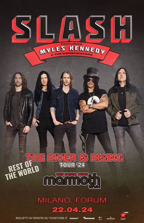 Slash Featuring Myles Kennedy The Conspirators Live Milano