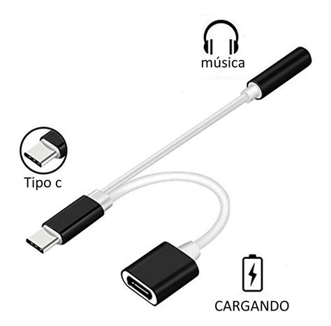 Cable Adaptador Tipo C Macho A Jack 3 5 Hembra Usb C Hembra OTG