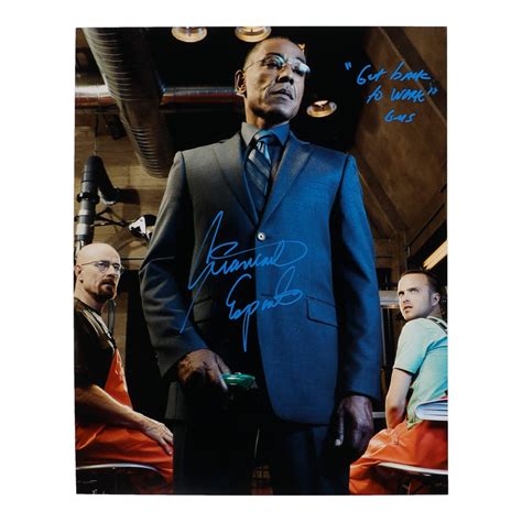 Giancarlo Esposito Signed Breaking Bad X Photo Inscribed Gus