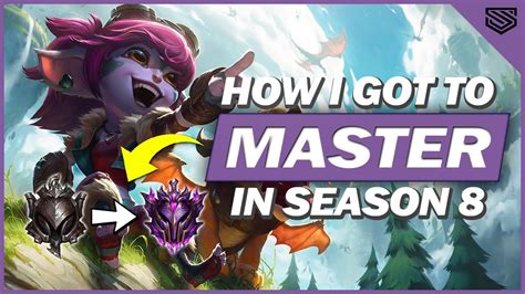 HOW I GOT TO MASTER IN SEASON 8 TRISTANA LULU IS BROKEN Wild