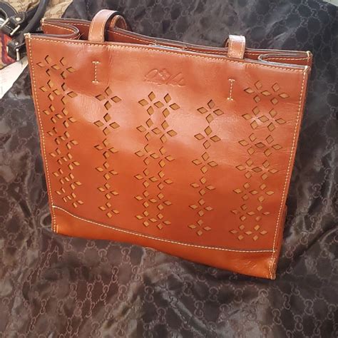 Patricia Nash Leather Tote Gem