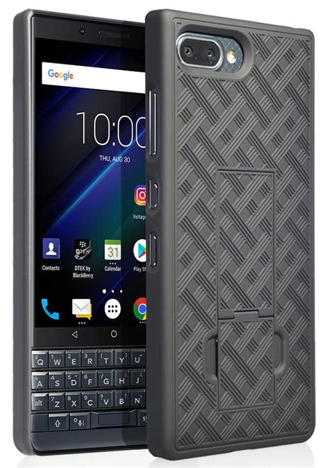 Case For Blackberry Key Le Nakedcellphone Black Tread Slim Ribbed