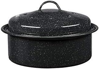 Millvado Roasting Pan With Lid Turkey Roaster Pan Extra Large Lb