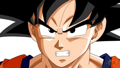 Goku face by jaredsongohan on DeviantArt