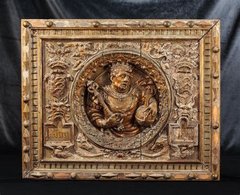 Henry Viii Carved Oak Panel Marhamchurch Antiques Antiques Tudor