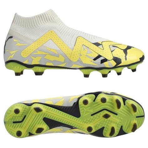 PUMA Future Match Laceless FG AG Voltage Sedate Gray Grå Yellow