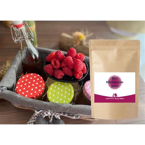 natürlich lang leben BIO Himbeeren ganz 100 g Shop Apotheke