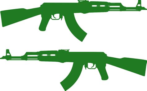 Svg Rifle Arma Pistola Imagen E Icono Gratis De Svg Svg Silh