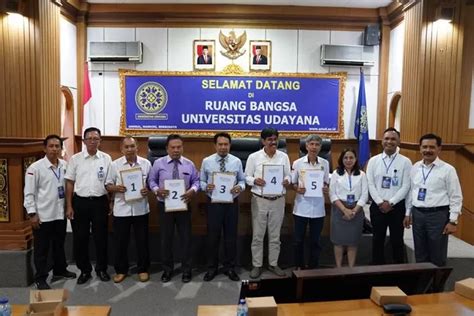 Senat Universitas Udayana Tetapkan Lima Bakal Calon Rektor Unud 2024