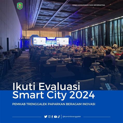 Ikuti Evaluasi Smart City Pemkab Trenggalek Paparkan Beragam