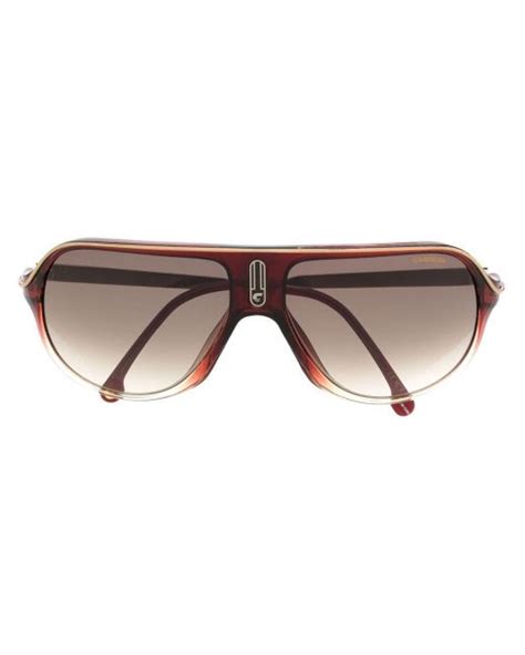 Carrera Safari65/n Round-frame Sunglasses in Brown for Men | Lyst