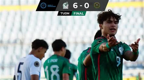 Premundial Sub 17 la Selección Mexicana ganó a Nicaragua y avanzó a