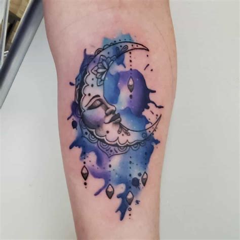 Top 59 Best Crescent Moon Tattoo Ideas 2021 Inspiration Guide