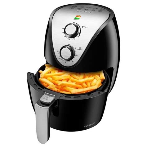 Fritadeira Mondial Air Fryer Preta L Af Fritadeira Sem Leo